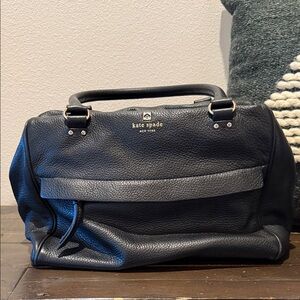 Kate Spade Black Pebbled Leather Bag